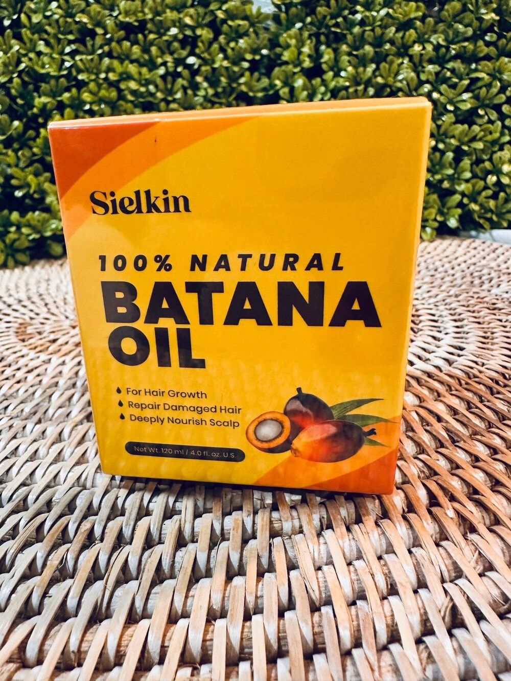 Sielkin 100% Natural Batana Oil Growth Oil 4 fl. oz. Hair Growth